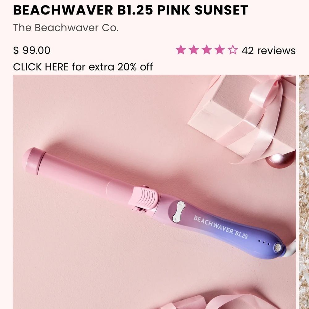 Beachwaver curling irons